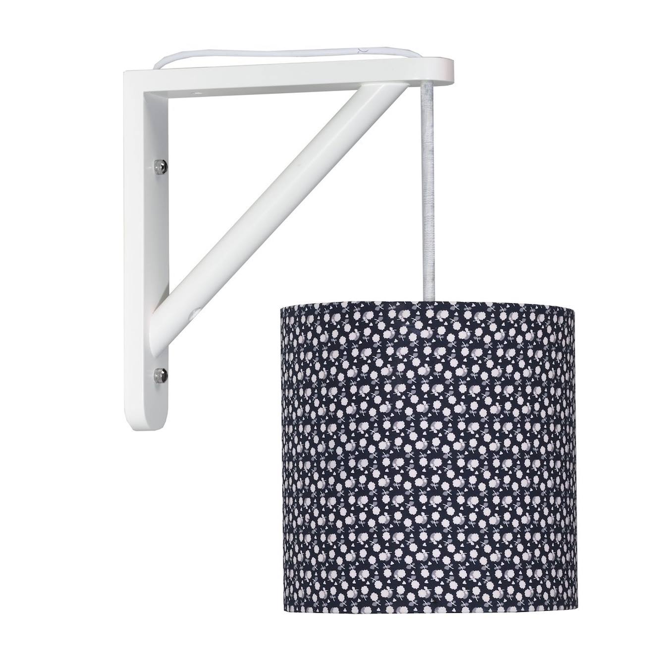 Applique Murale En Coton Bleu Marine