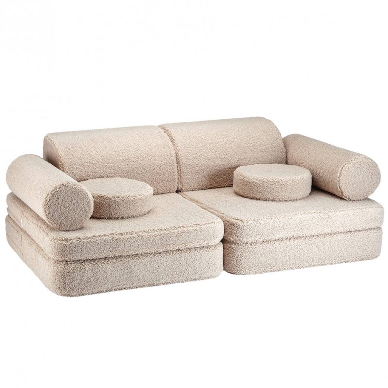 Canapé Enfant Bouclette Seetee Teddy Biscuit