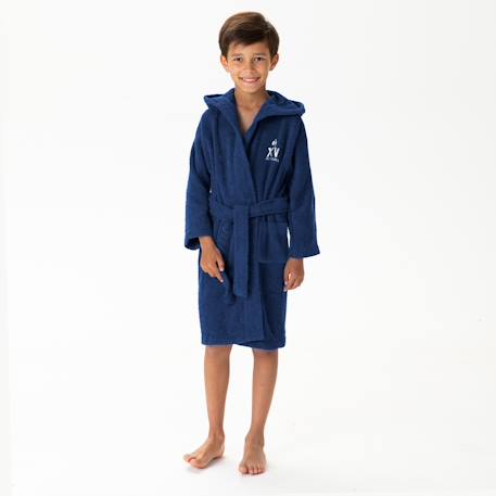 Peignoir enfant 100% coton france rugby tricolore  - vertbaudet enfant