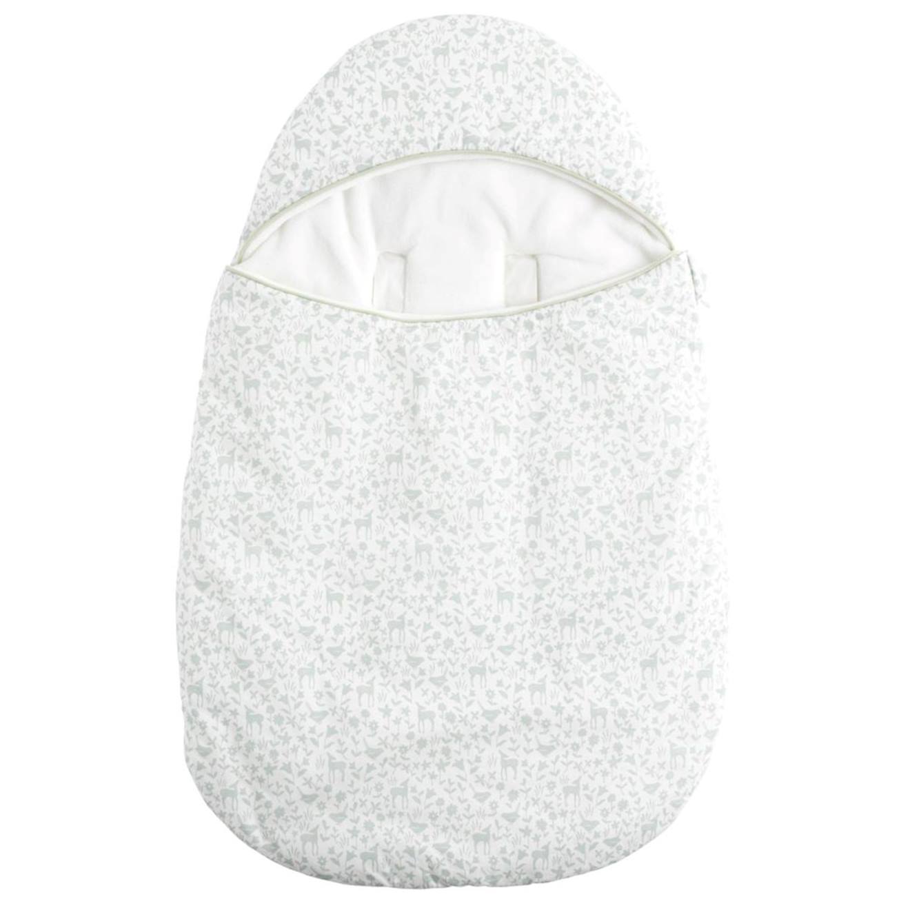 Nid D'ange Bébé En Coton Blanc