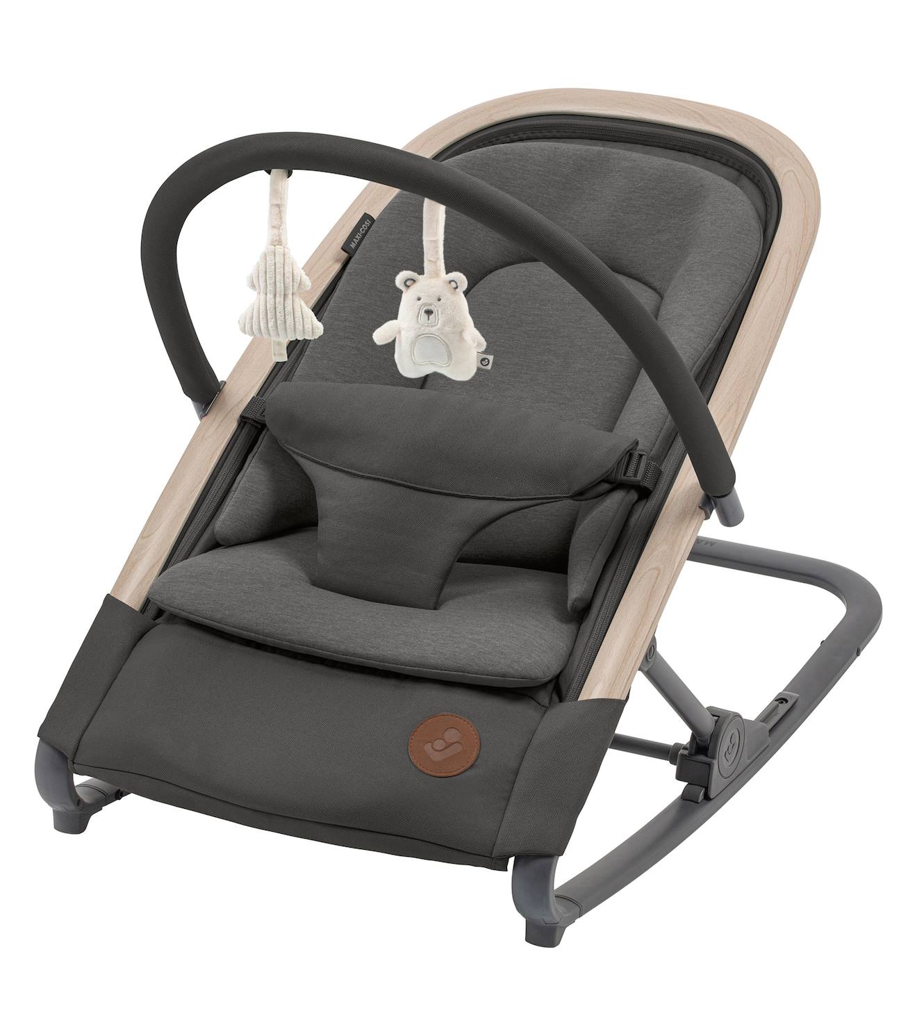 MAXI COSI - Transat Bébé Avec Fonction Balancelle Kori Eco Graphite Beyond
