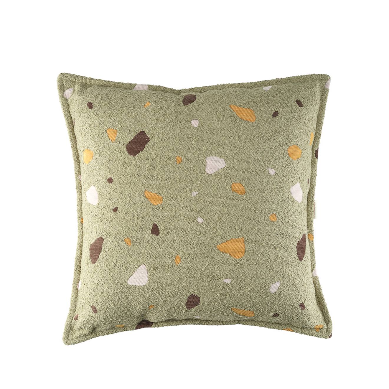 Coussin Enfant Terrazzo Block Moss