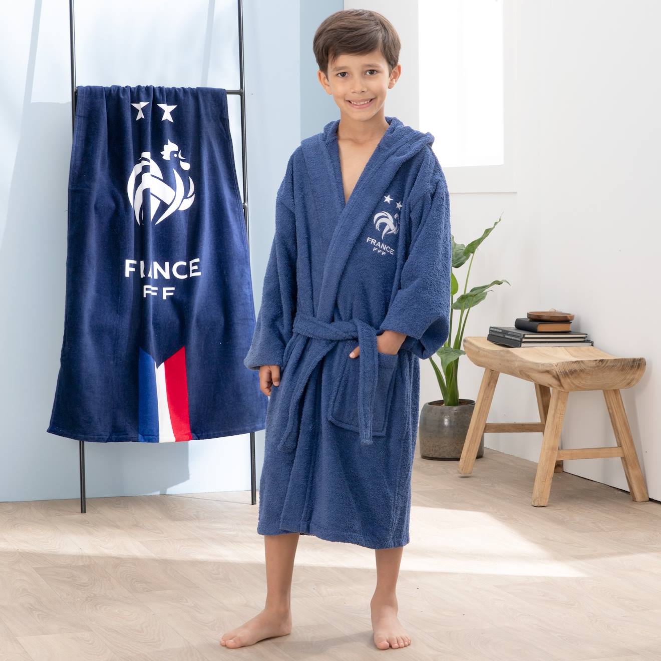 Serviette poncho à capuche en coton durable pour bébé Maui | Mayoral