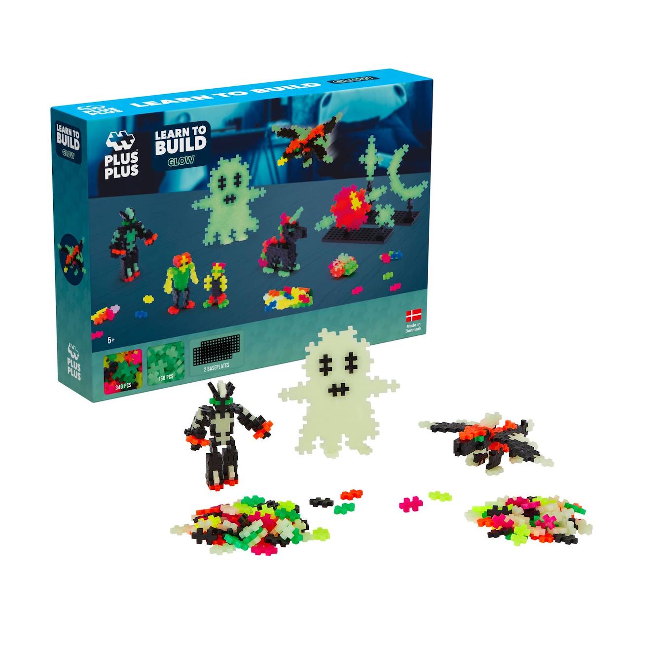 Kit Découverte Phosphorescent 500 Pcs Multicolore