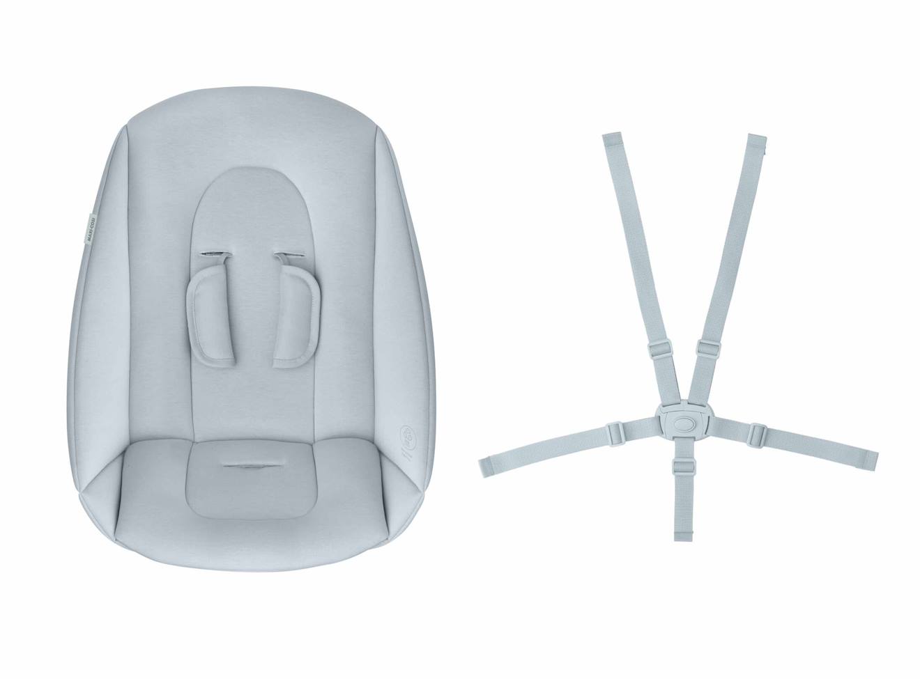 Kit Nouveau-né Chaise Haute Bois Nesta Gris Beyond