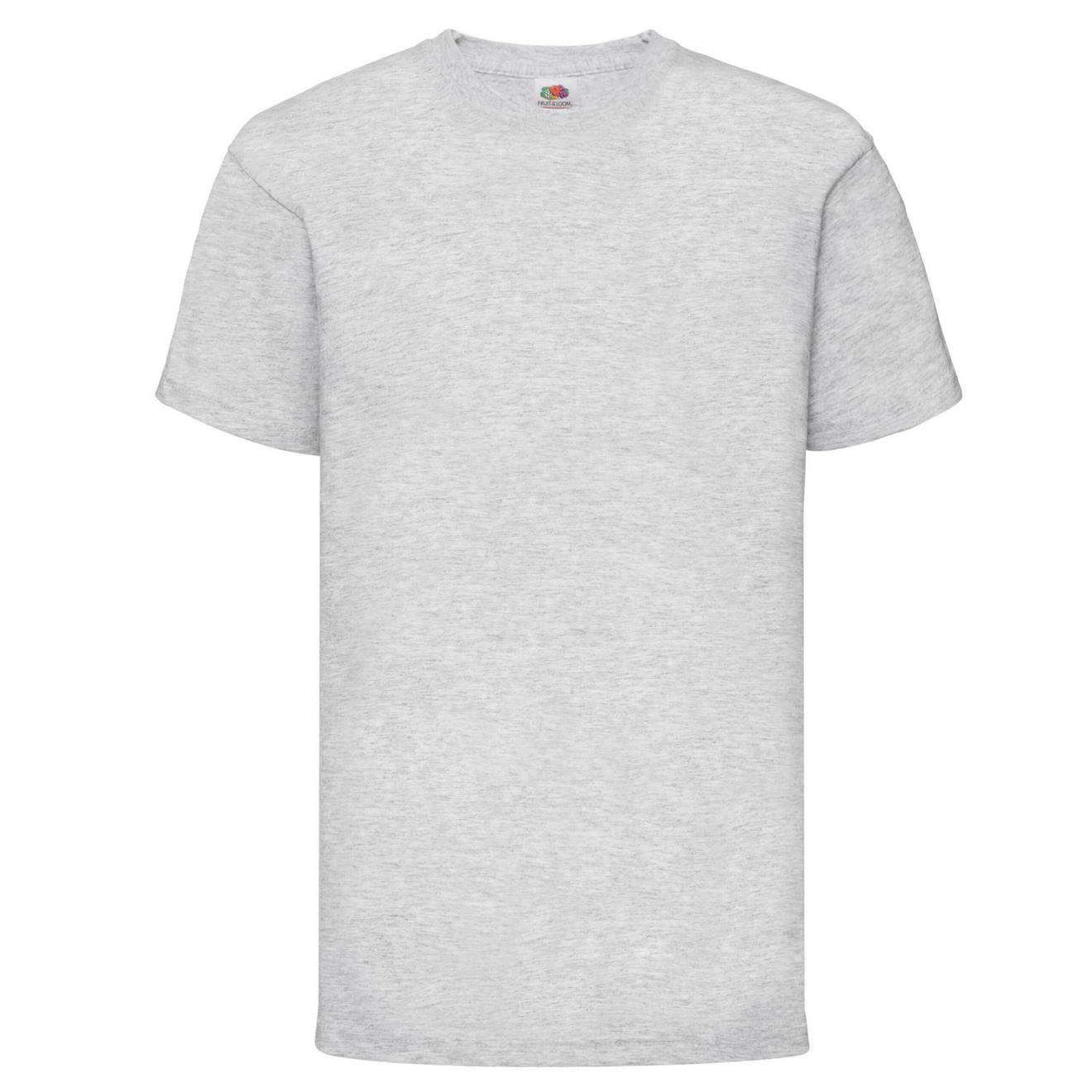 T-shirt Coton Valueweight Gris Chiné