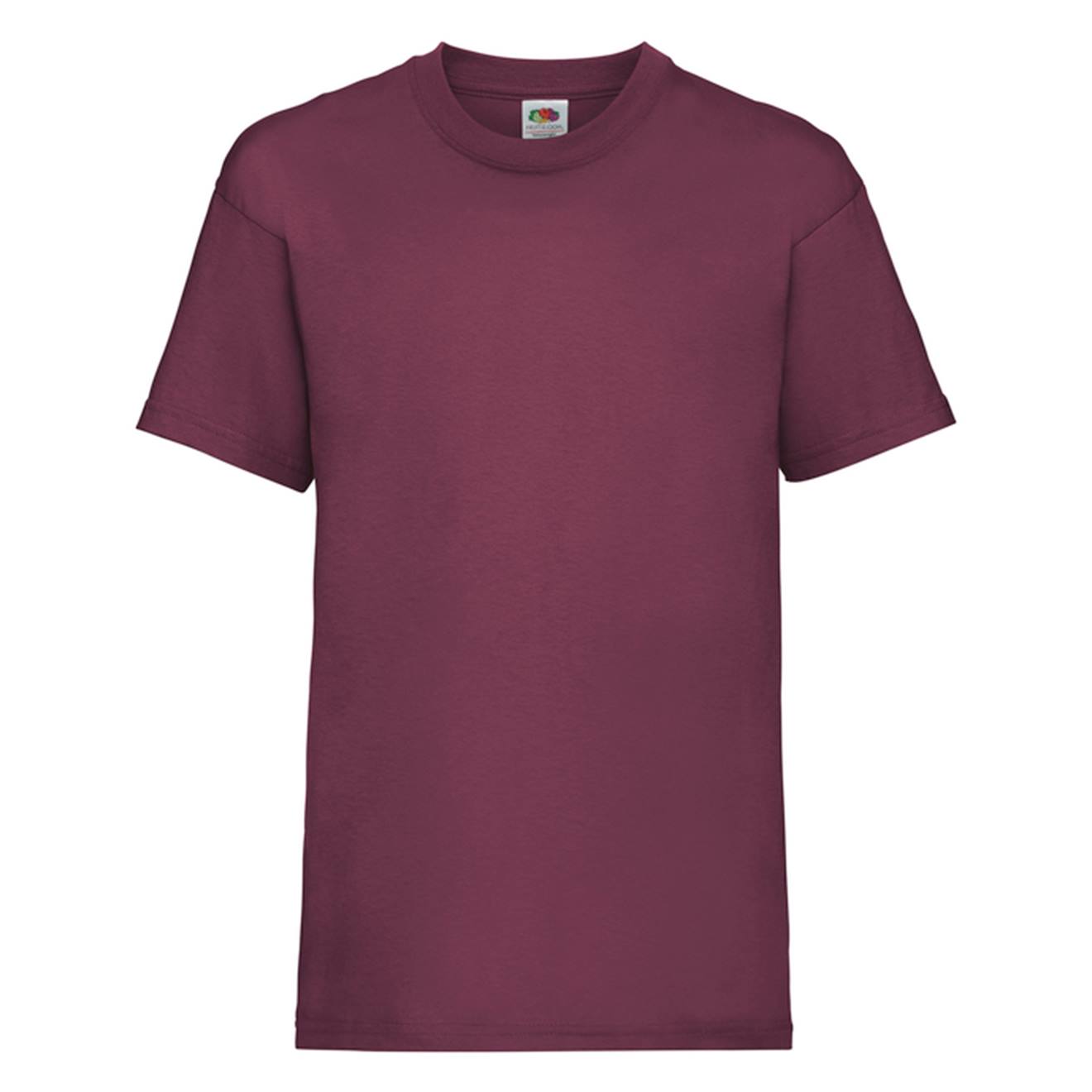 T-shirt Coton Valueweight Bordeaux