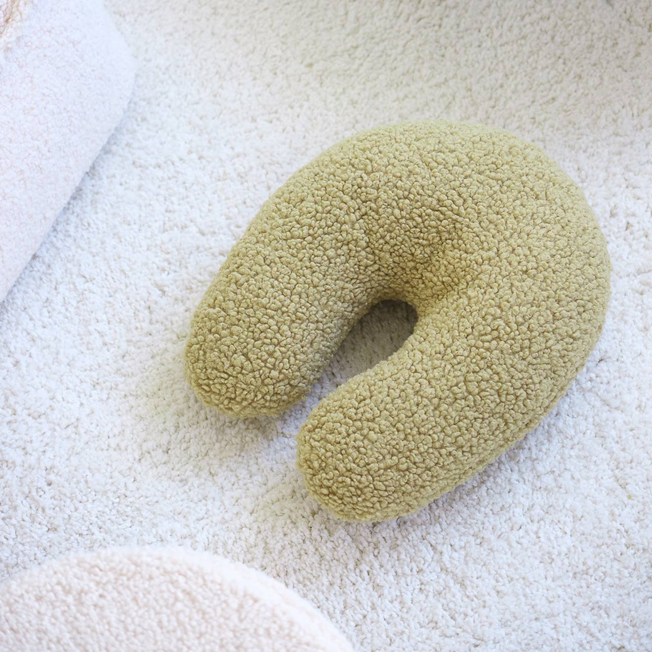 Wigiwama - Coussin Enfant Bouclette Ull Matcha
