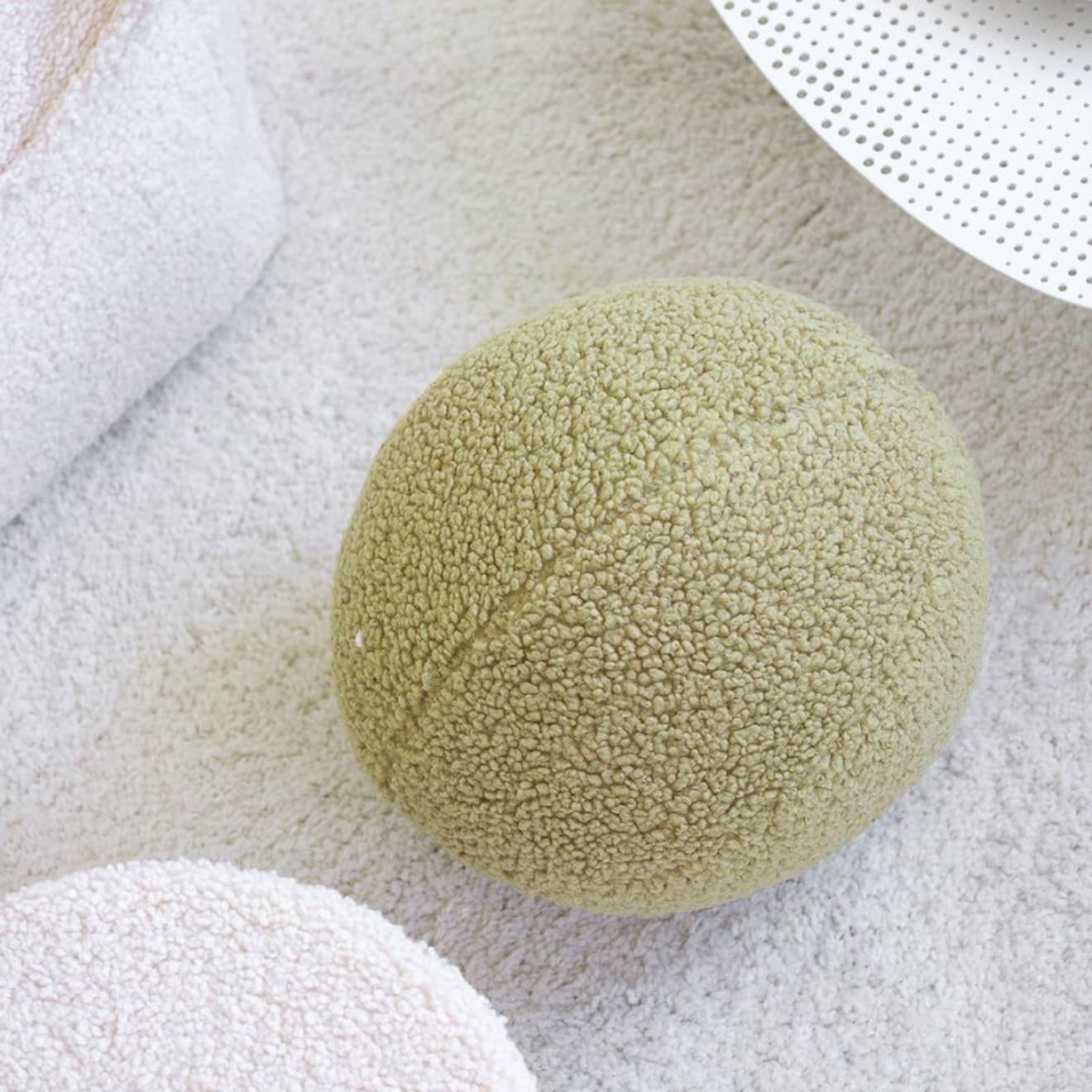 Coussin Enfant Bouclette Ball Matcha