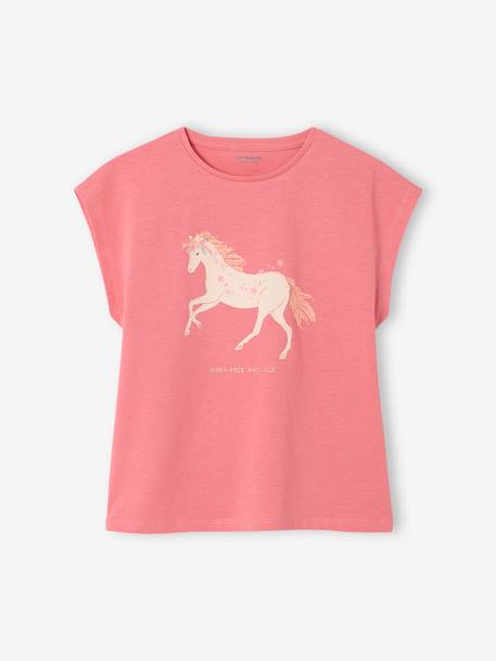 Fille-Tee-shirt motif fantaisie fille