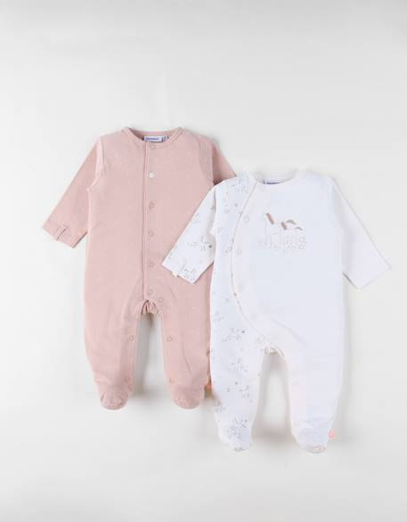 Bébé-Lot de 2 pyjamas bébé jersey