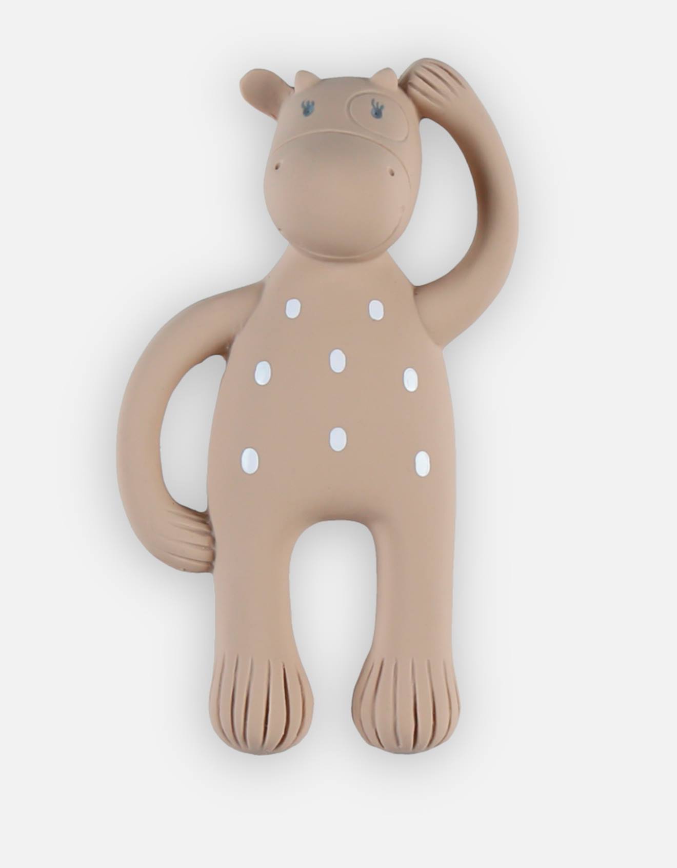 Noukies - Jouet De Bain Et De Dentition Lola En Caoutchouc Naturel Beige