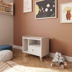 Chambre et rangement-Chevet bois massif peter