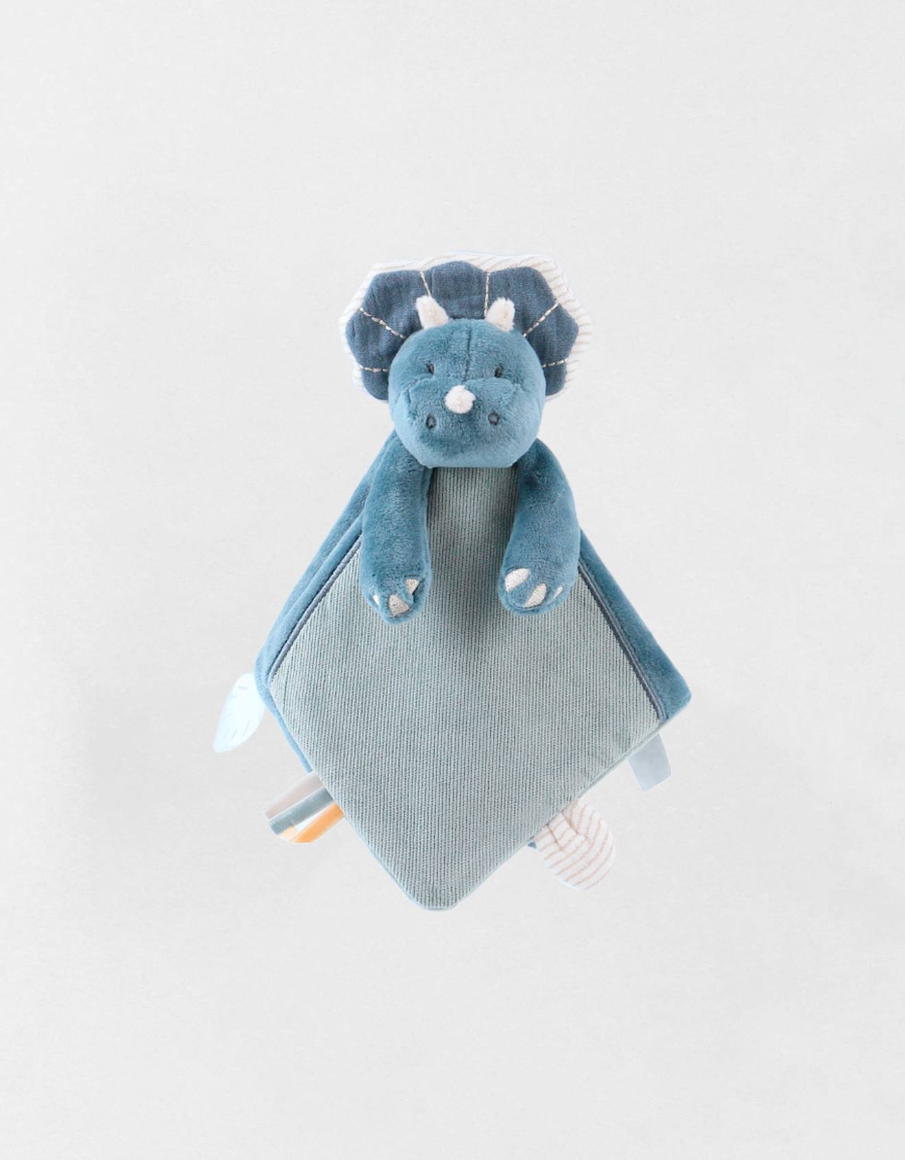 Noukies - Doudou Ops Le Tricératops Bleu