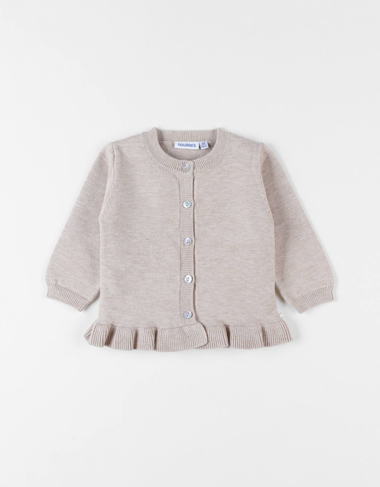 Noukies - Cardigan En Tricot Beige