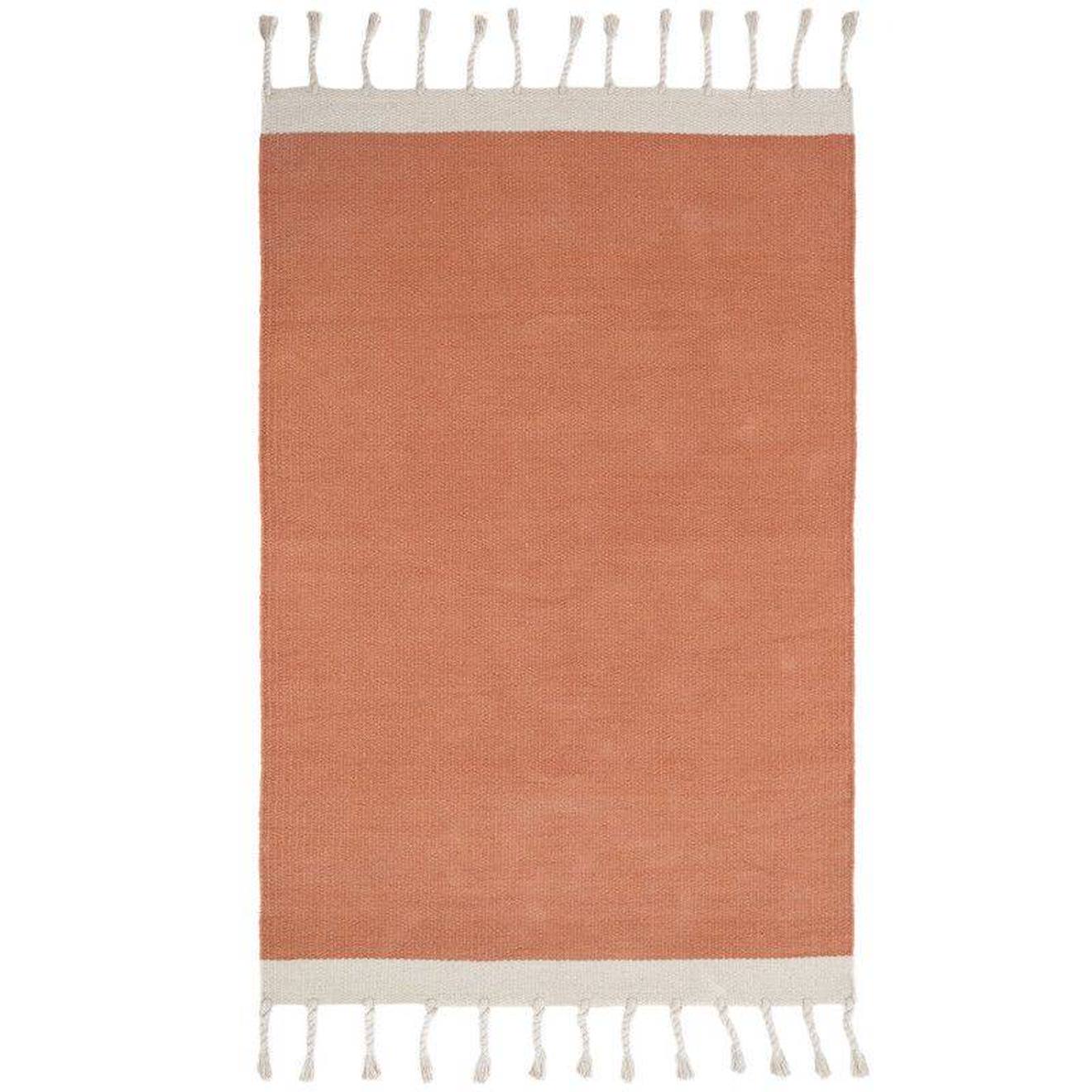 Tapis Coton Lisboa Rose Liège