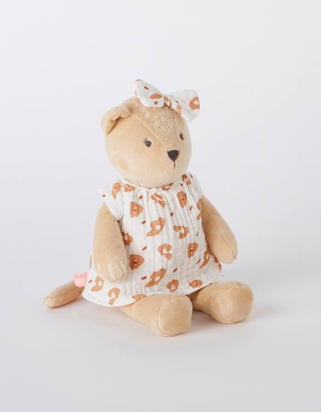 Noukie's - Peluche Small Kendi En Veloudoux Beige