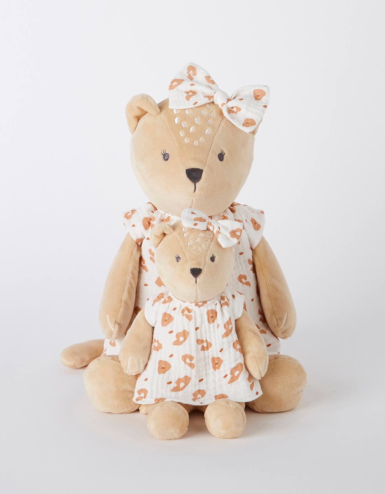 Peluche Small Kendi En Veloudoux Beige (Noukie's) - Image 2