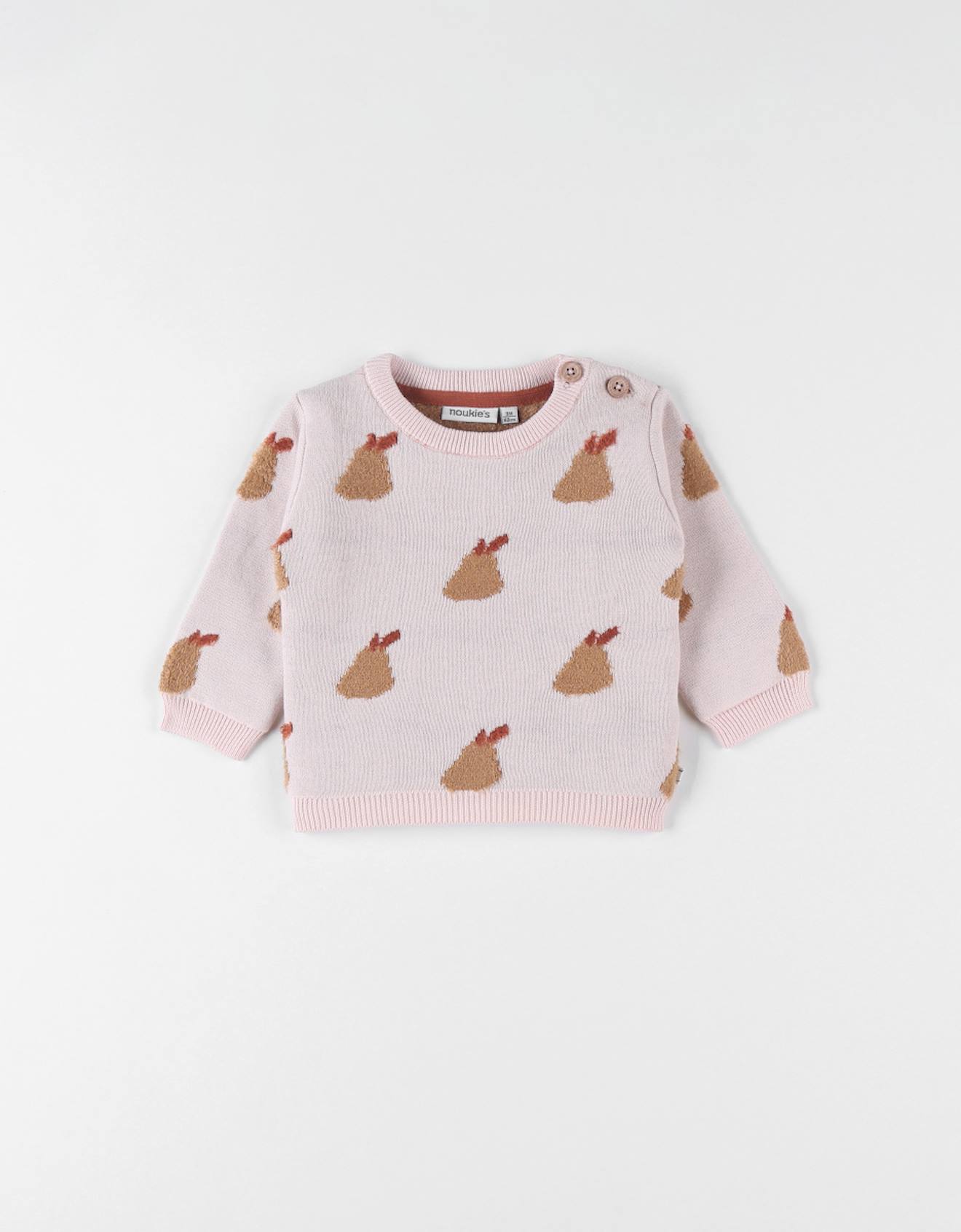 Noukies - Pull Poires Rose