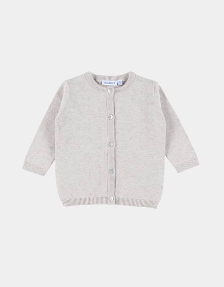 Bébé-Cardigan en tricot coton