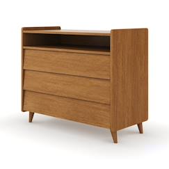 Puériculture-Commode 3 tiroirs bois massif peter