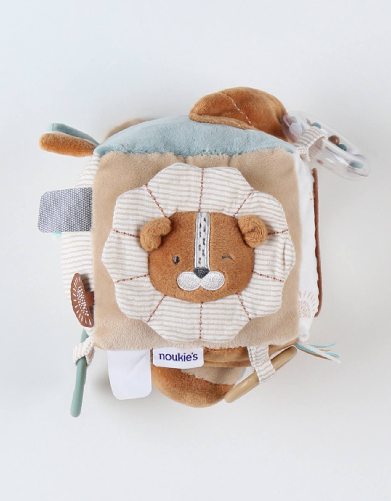 Cube D'activités Babou & Kendi En Veloudoux Beige