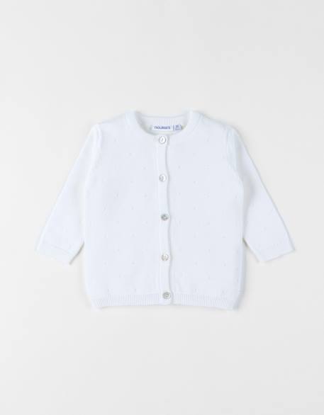 Bébé-Pull, gilet, sweat-Cardigan en tricot coton