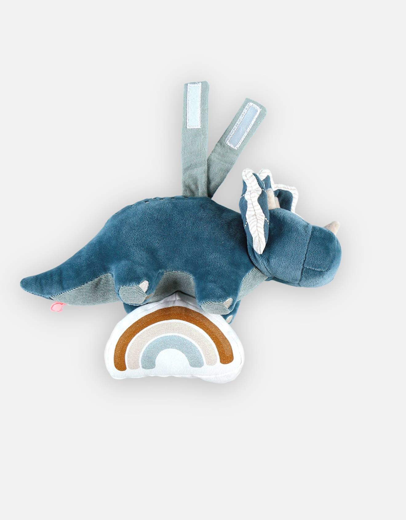 Peluche Musical Ops En Veloudoux Bleu