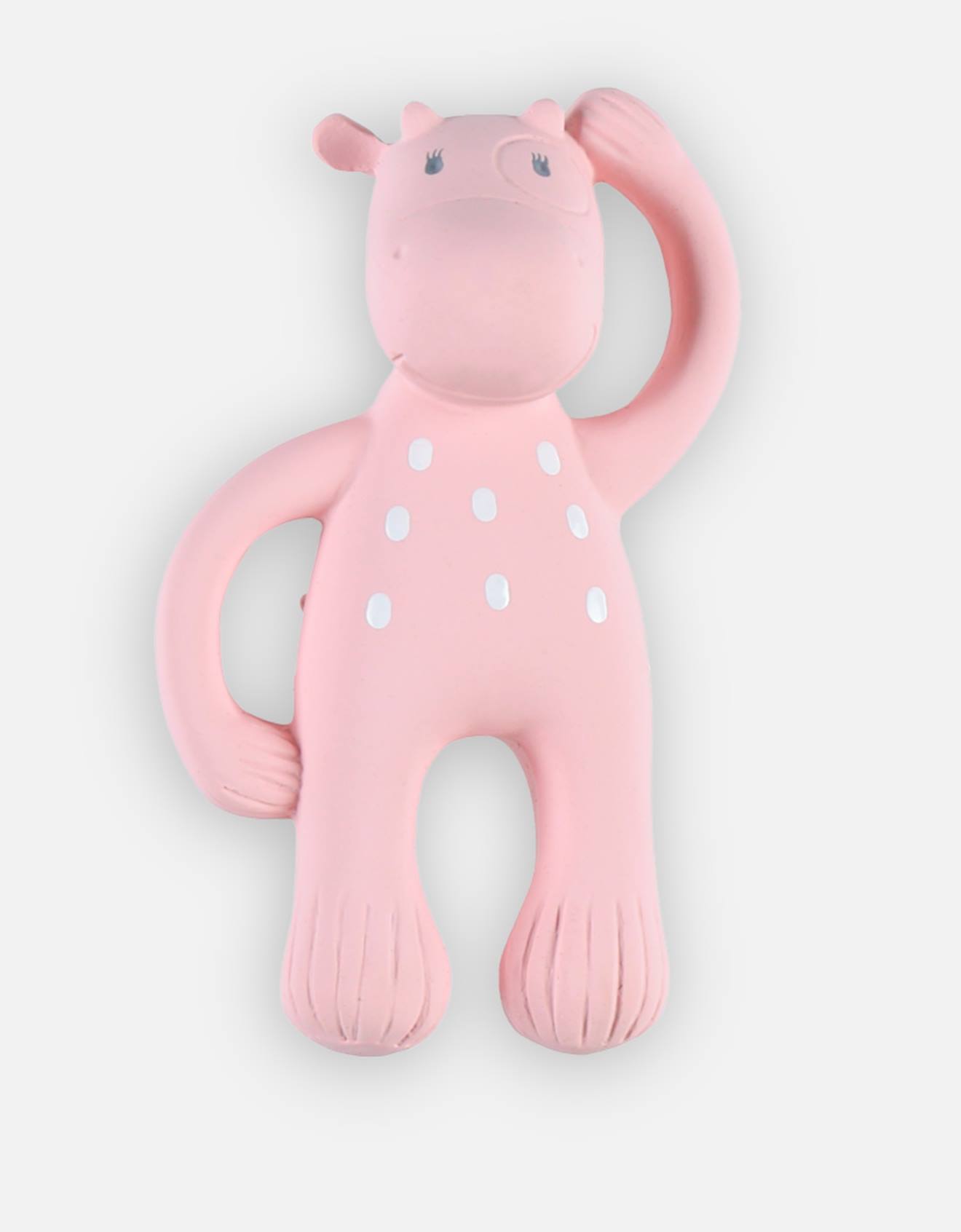 Jouet De Bain Et De Dentition Lola En Caoutchouc Naturel Rose