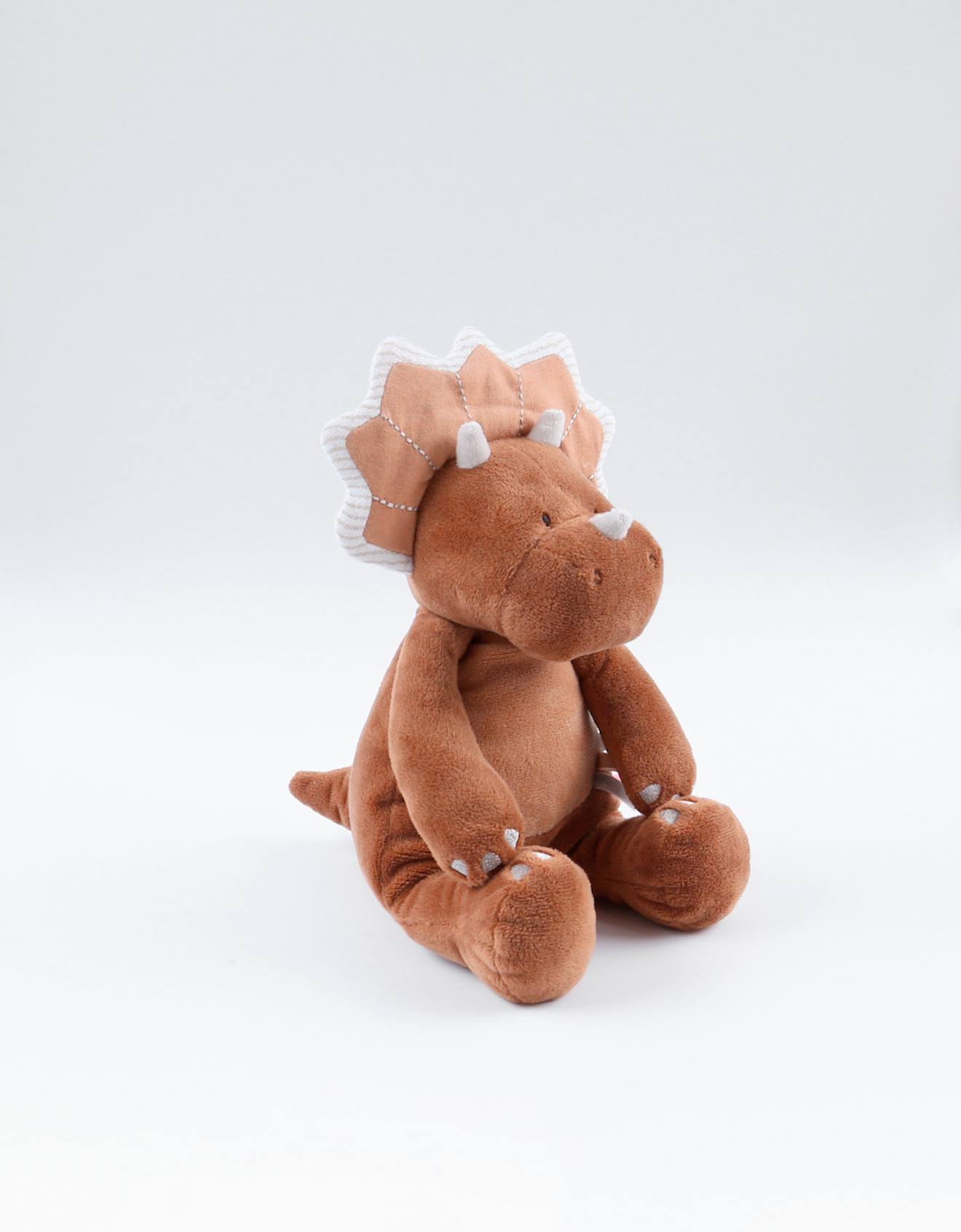 Noukies - Peluche Small Ops En Veloudoux Orange