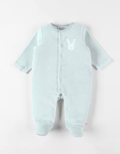 Bébé-Pyjama, surpyjama-Pyjama en velours côtelé lapin