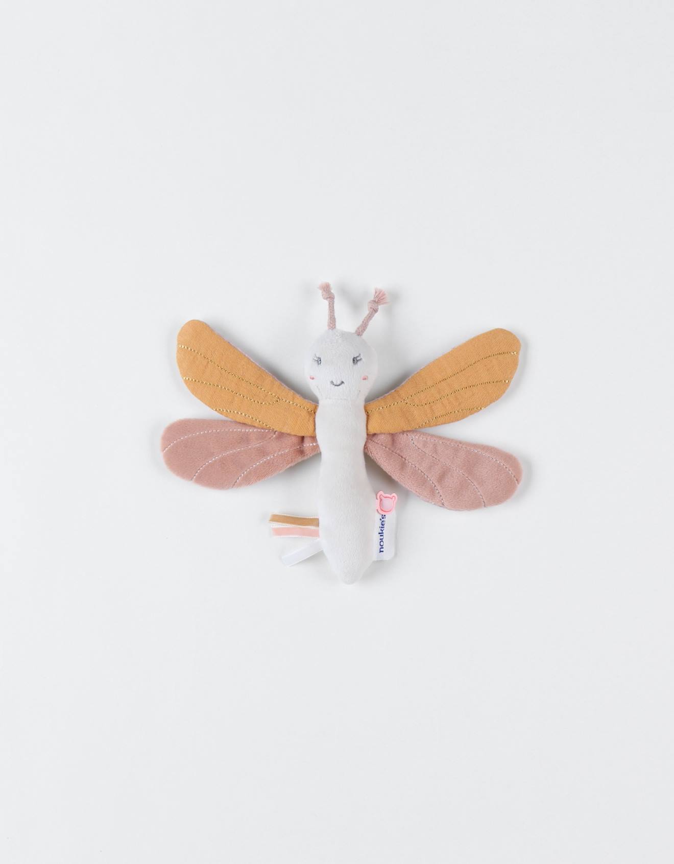 Hochet Libellule Blanc