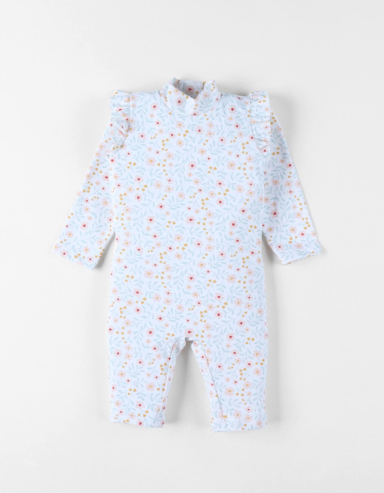 Noukies - Combi Uv Rayée Rose