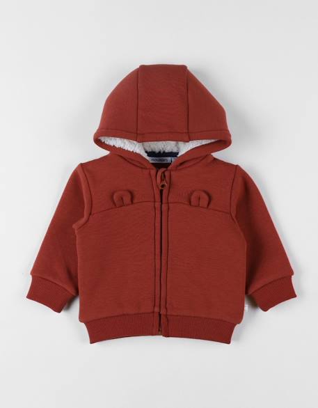 Bébé-Pull, gilet, sweat-Sweat-Veste sweat à capuche sweatoloudoux®