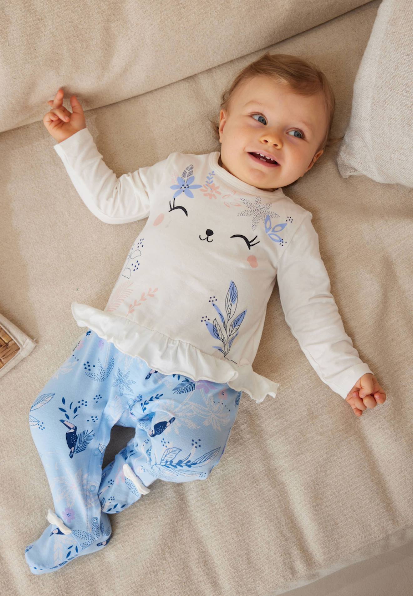 Pyjama Bébé Bella Chica Bleu