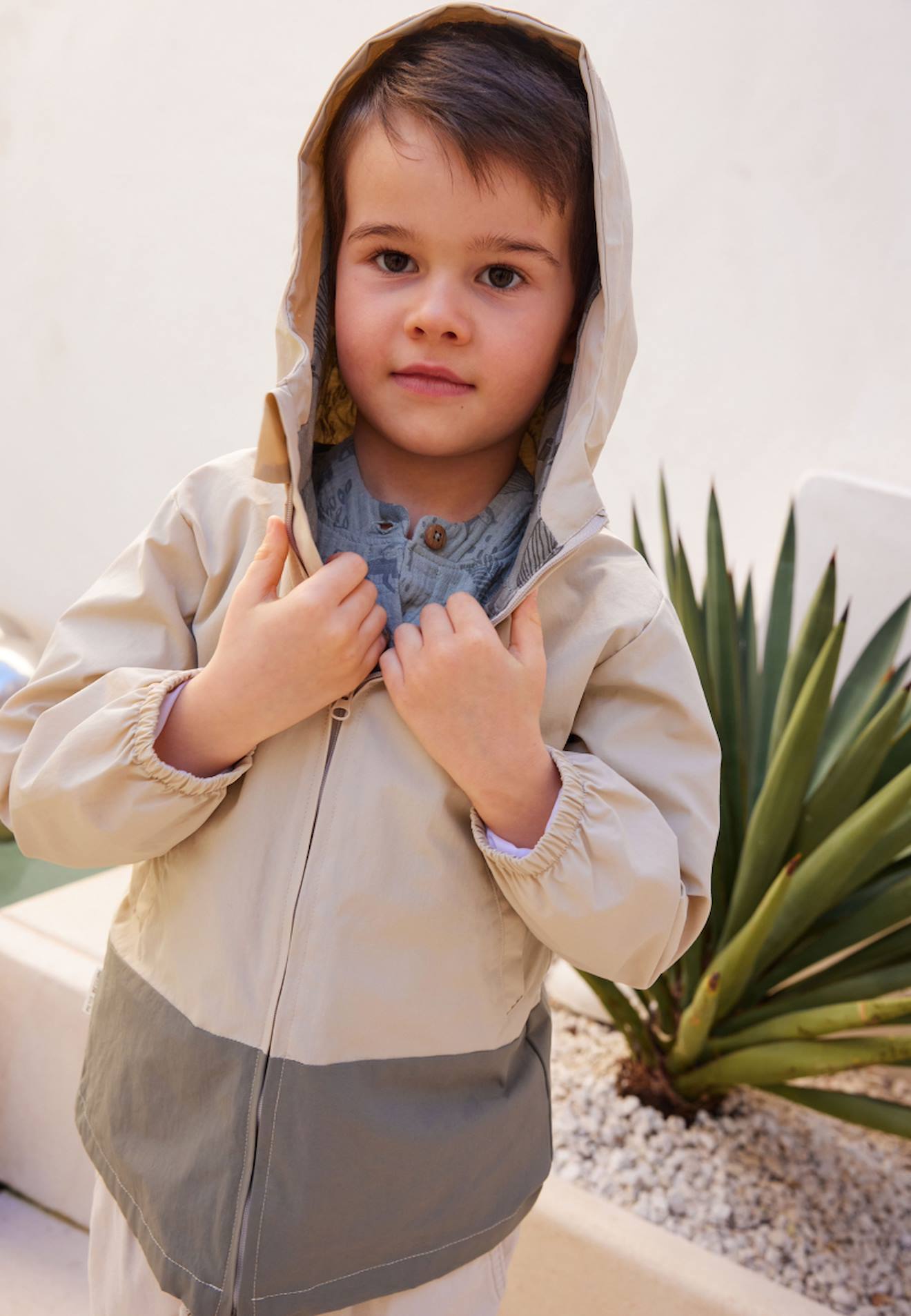 Veste Enfant Atsou Kaki