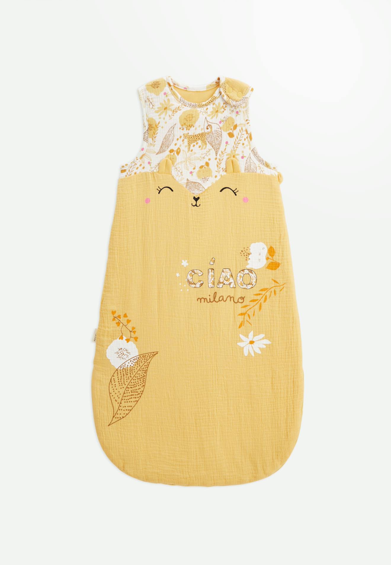 Gigoteuse Tog 2 En Gaze De Coton Ciao Milano Jaune