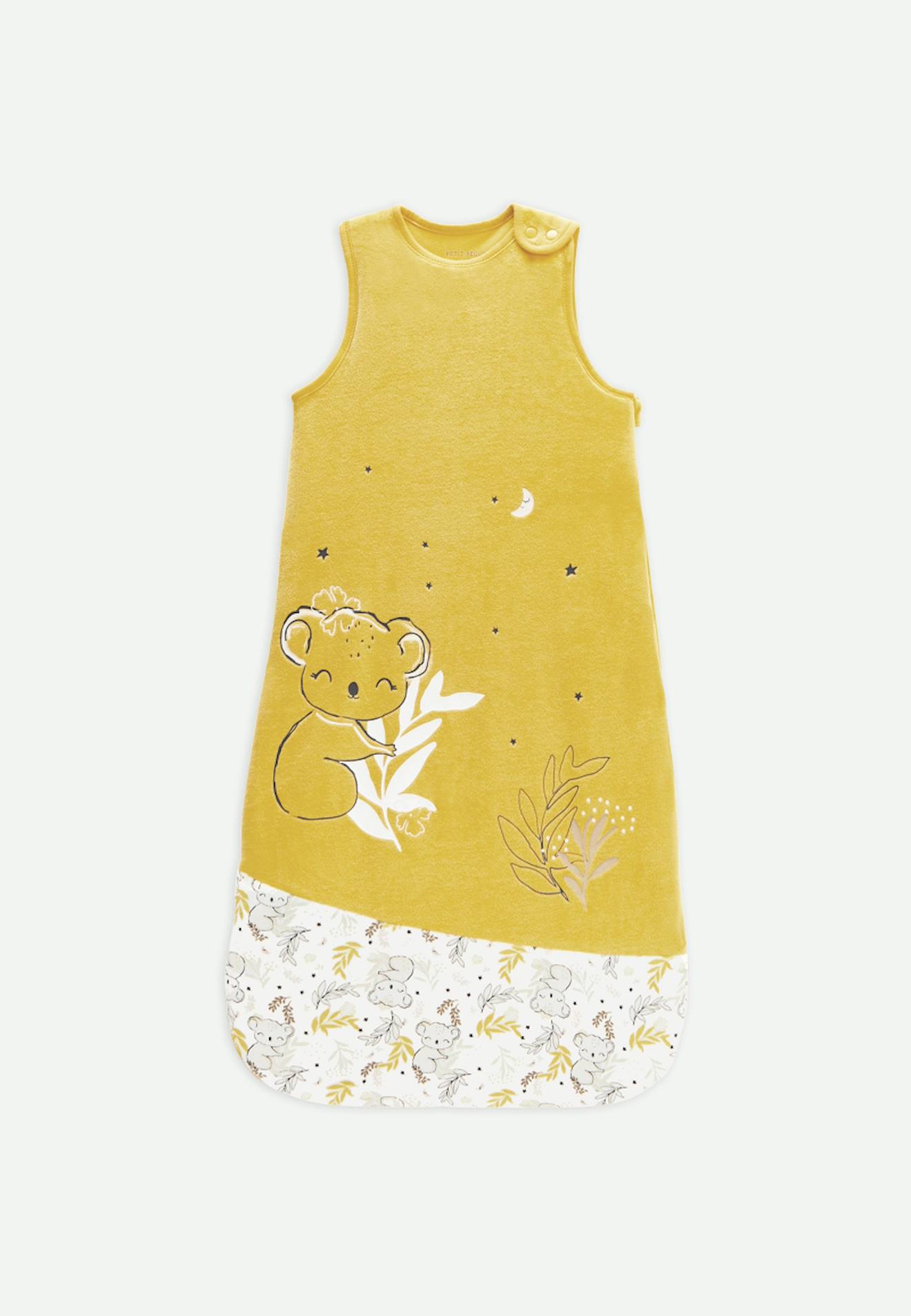 Gigoteuse D'hiver En Velours Adele Jaune