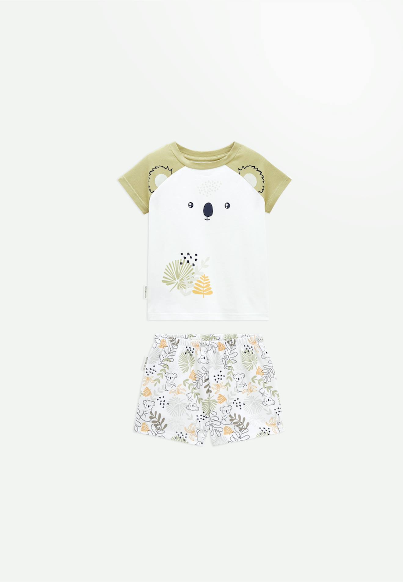 Pyjama Bébé Manches Courtes Brisbane Vert