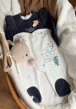 Bébé-Pyjama, surpyjama-Pyjama bébé en velours holamuchacha