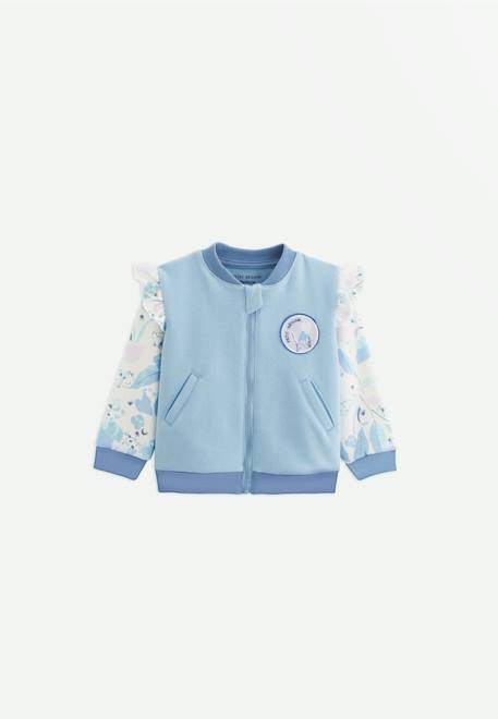 Fille-Veste teddy bébé polarmoon