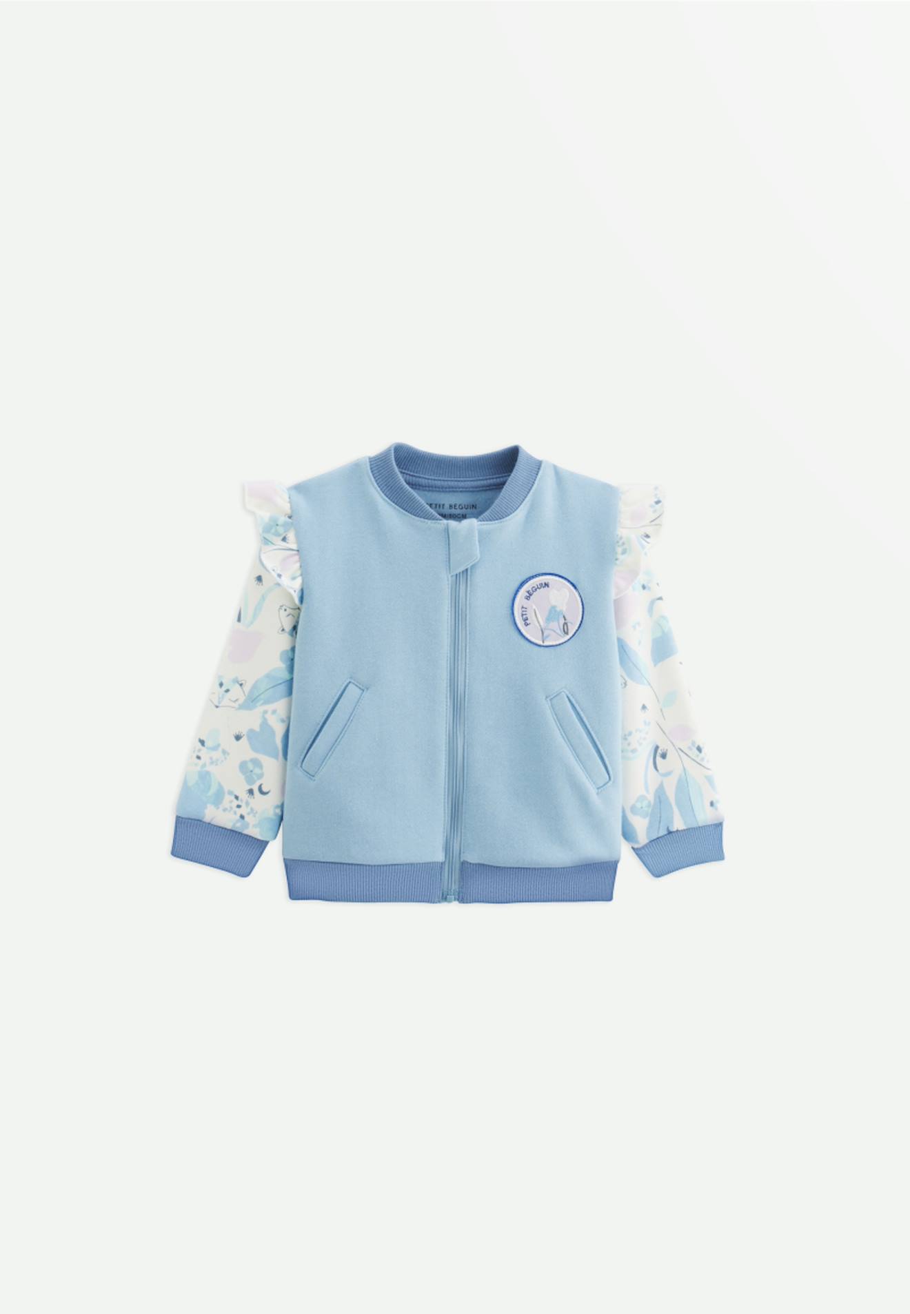 Veste Teddy Bébé Polarmoon Bleu