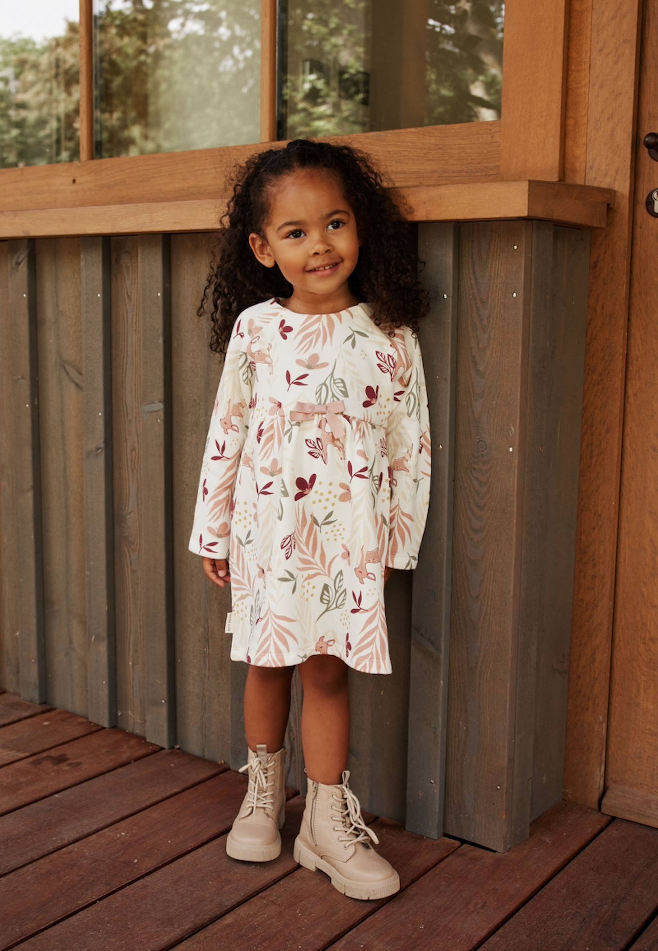 Robe En Molleton Oprah Ecru