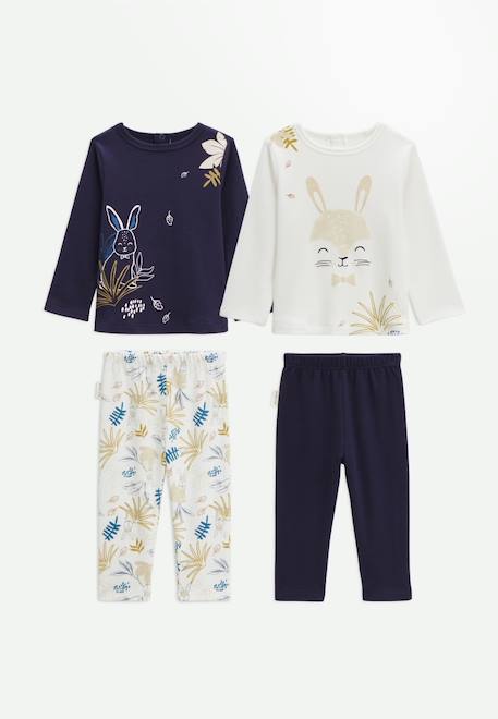 Bébé-Lot de 2 pyjamas bébé gribouille
