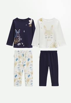 Lot de 2 pyjamas bébé gribouille  - vertbaudet enfant