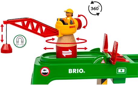 Grue double voie de chargement Vert 3 - vertbaudet enfant 