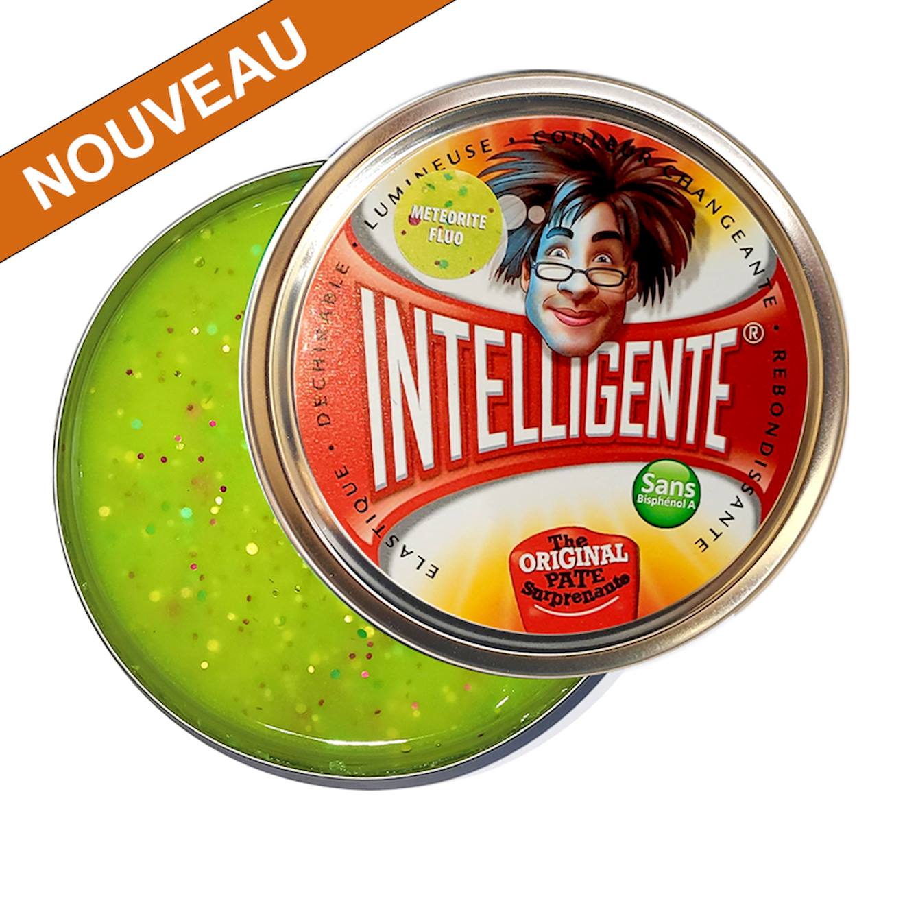 Pâte Intelligente Météorite Fluo Jaune