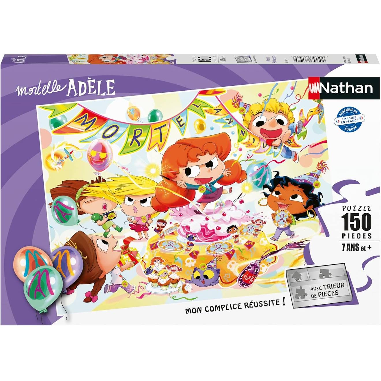 Puzzle Mortel Anniversaire 150 Pcs Blanc