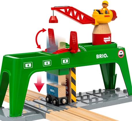 Grue double voie de chargement Vert 5 - vertbaudet enfant 