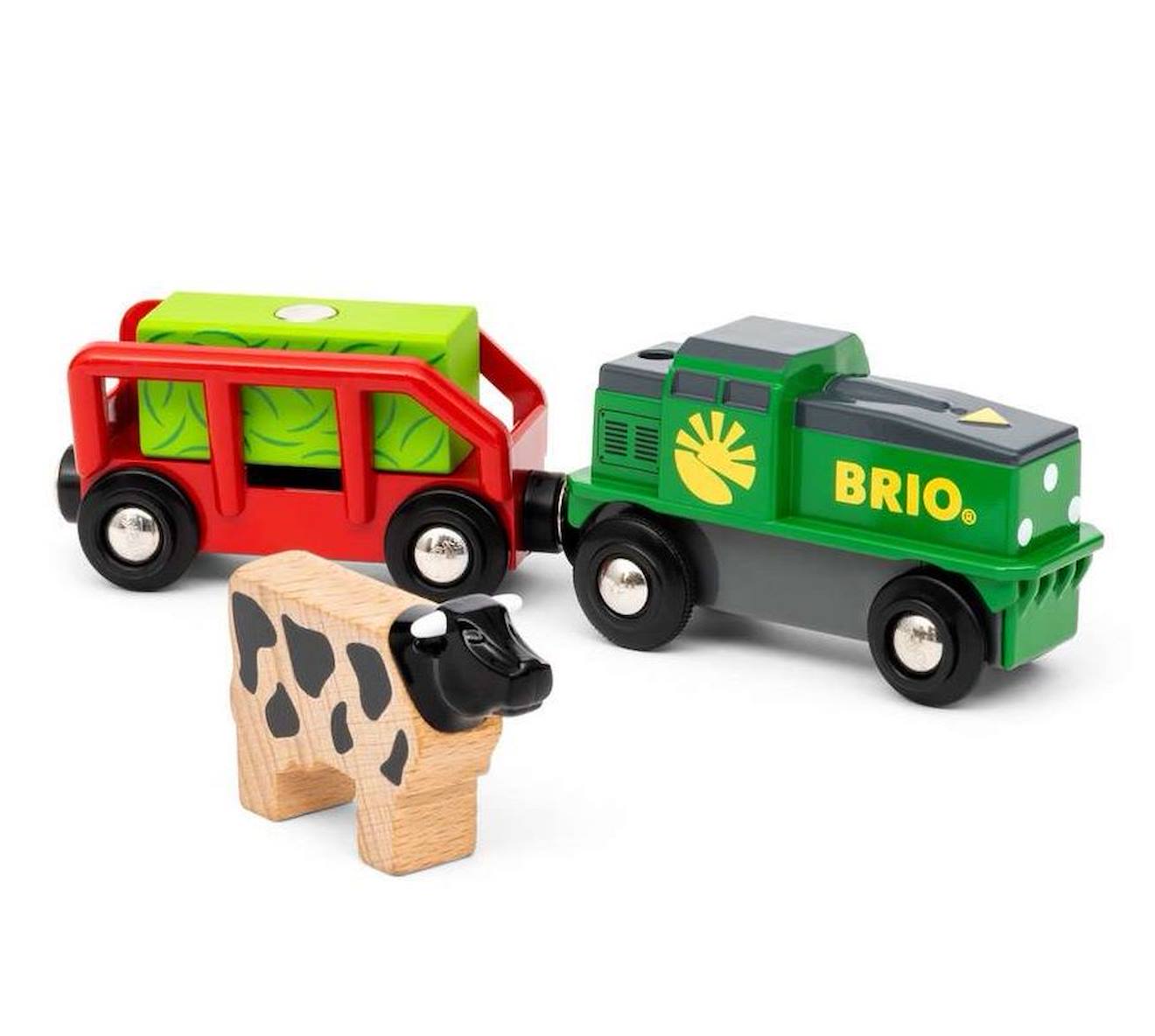 BRIO - Train De La Ferme À Pile Vert